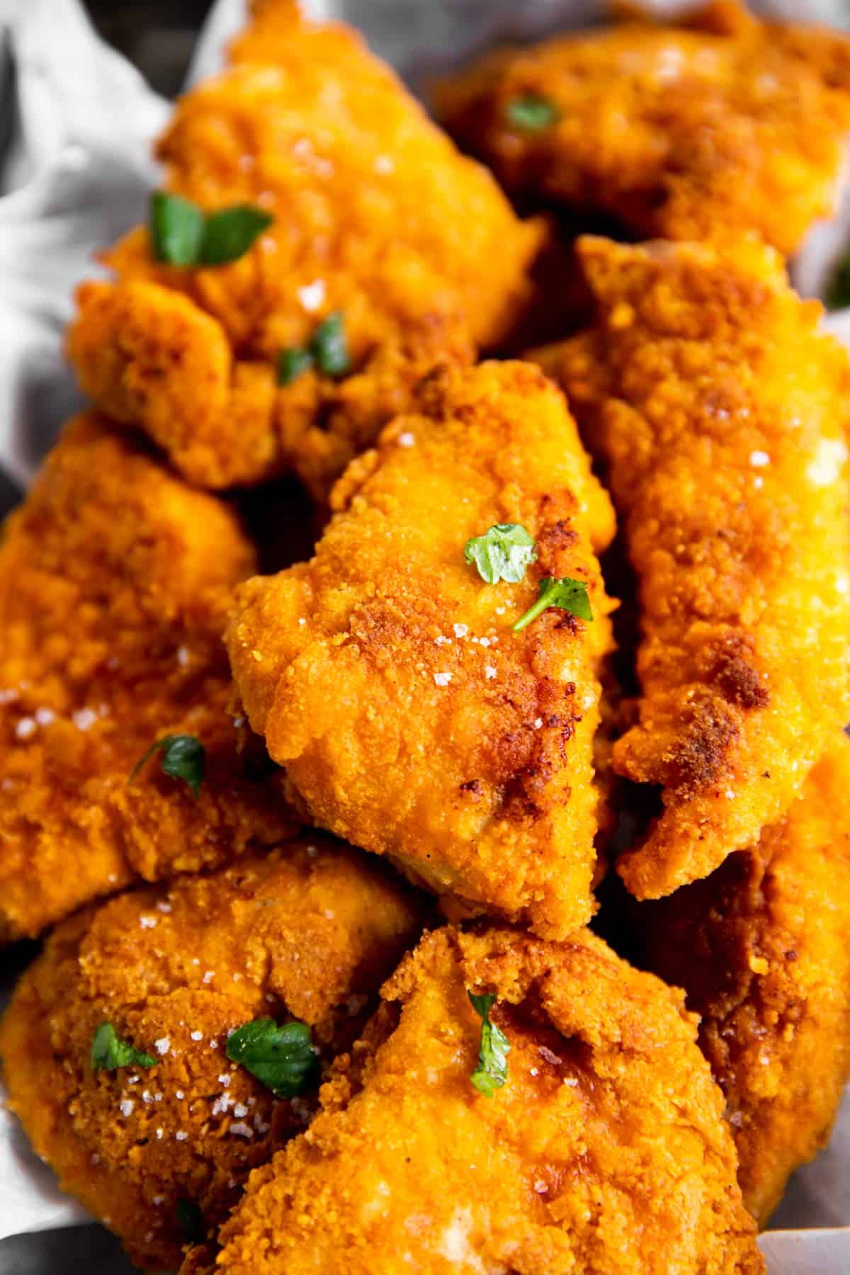 The BEST Oven Fried Chicken [VIDEO]