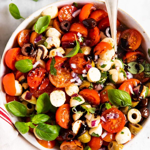 Cherry Tomato Salad Recipe - Savory Nothings