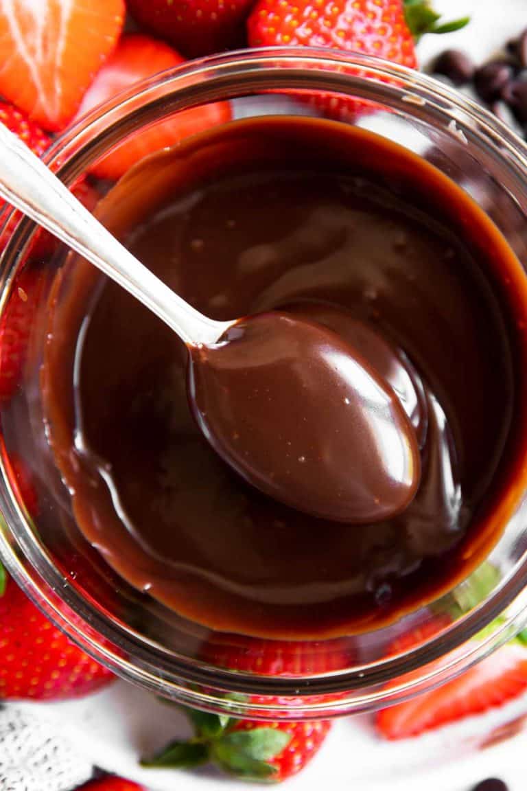 Homemade Chocolate Sauce Recipe Savory Nothings