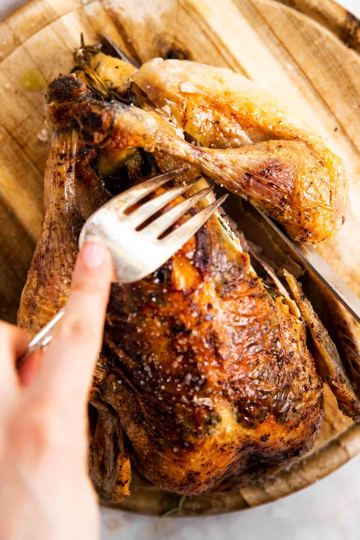 Whole Roasted Chicken Recipe - Savory Nothings