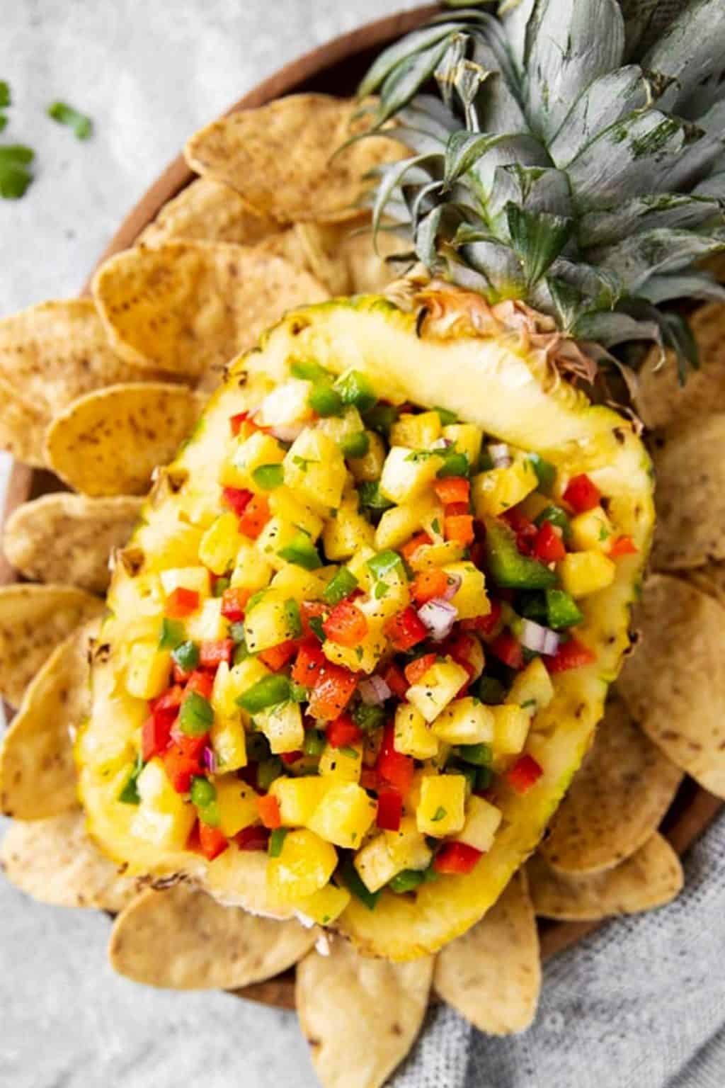 Easy Pineapple Salsa Recipe Savory Nothings