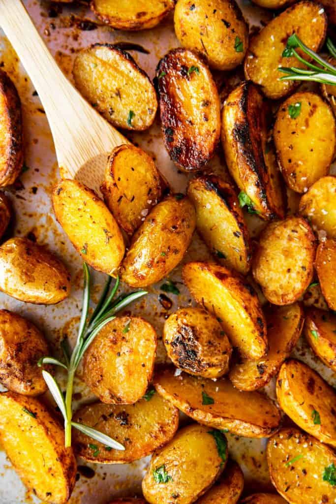 Roasted Baby Potatoes Recipe Savory Nothings