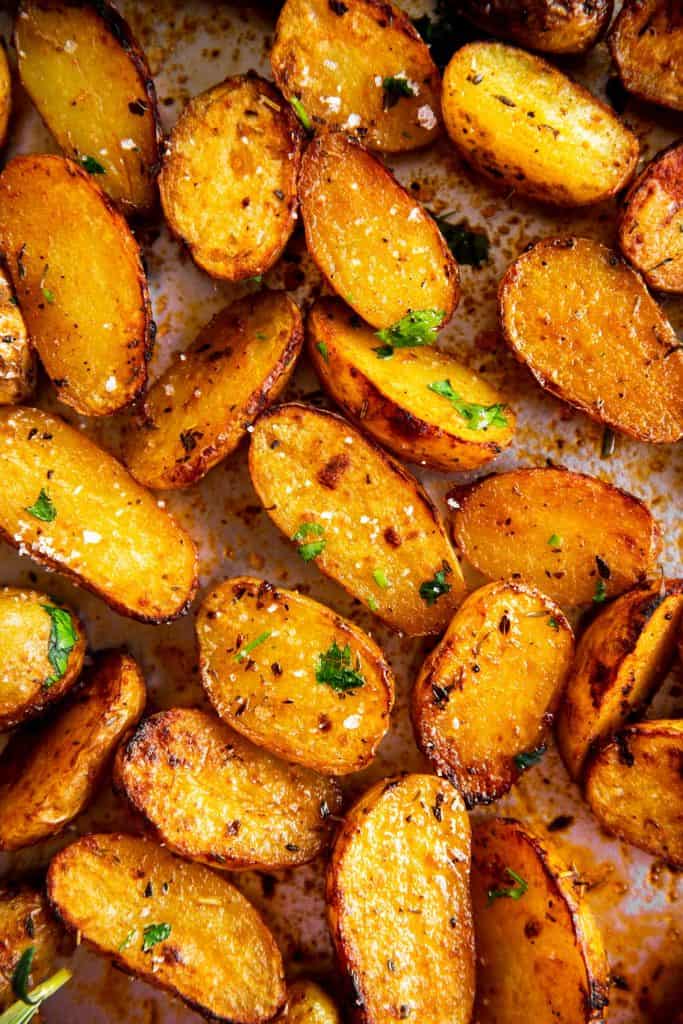 Roasted Baby Potatoes Recipe - Savory Nothings