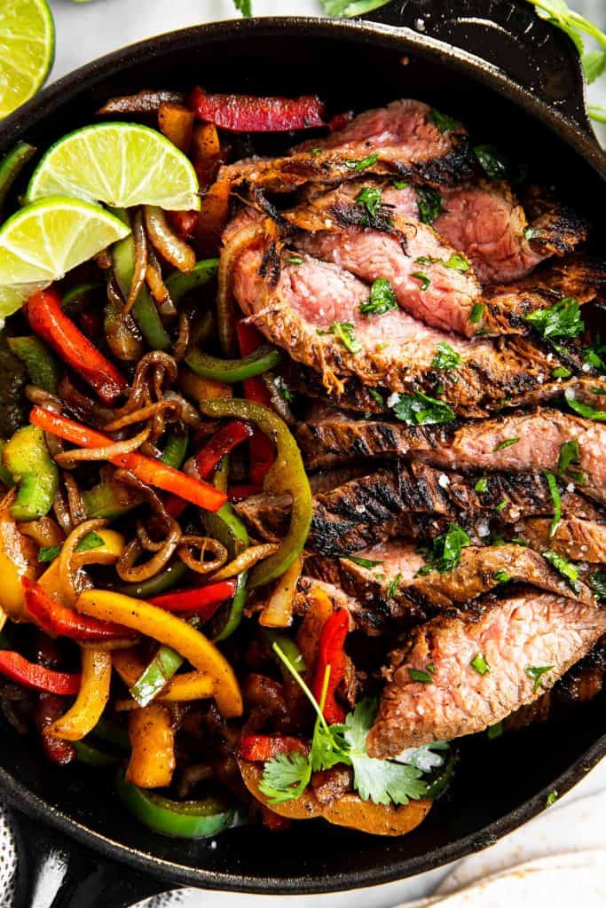 Perfect Steak Fajitas Recipe - Savory Nothings