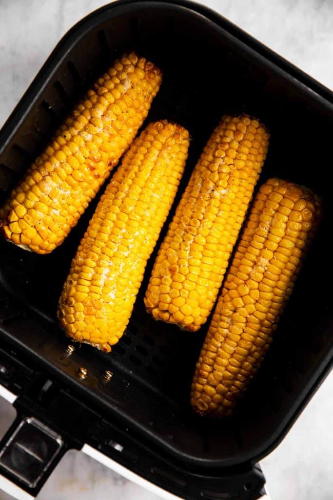 Air Fryer Corn on the Cob Recipe - Savory Nothings