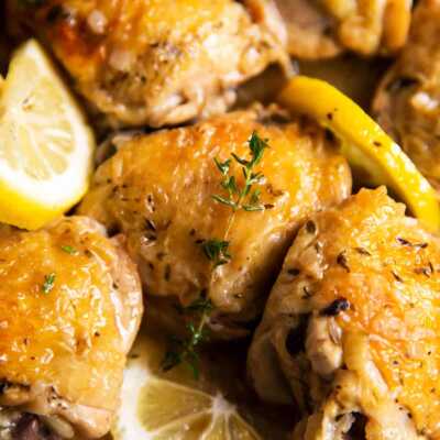 Instant Pot Chicken Thighs Recipe - Savory Nothings