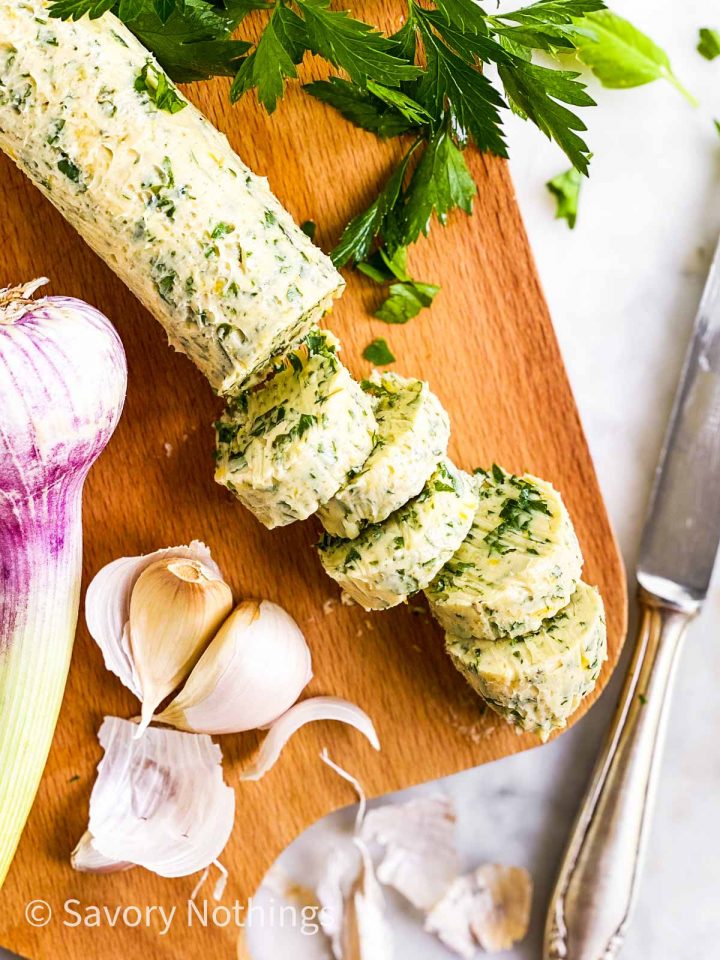 Garlic Herb Butter Recipe Savory Nothings