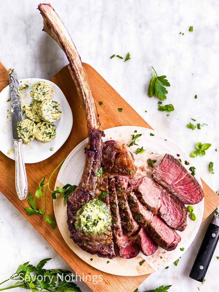 Grilled Tomahawk Steak Recipe Savory Nothings 5294