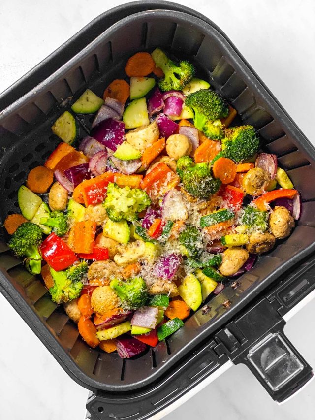 Air Fryer Vegetables Recipe - Savory Nothings