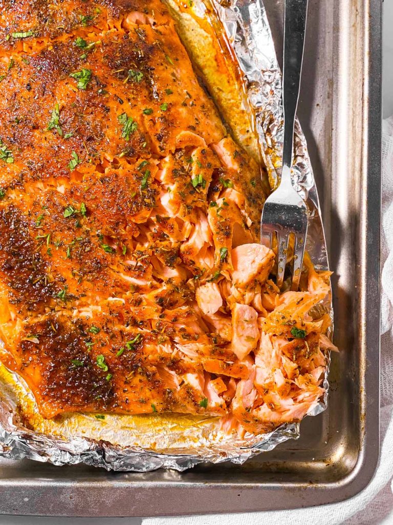 Oven Baked Salmon Recipe - Savory Nothings