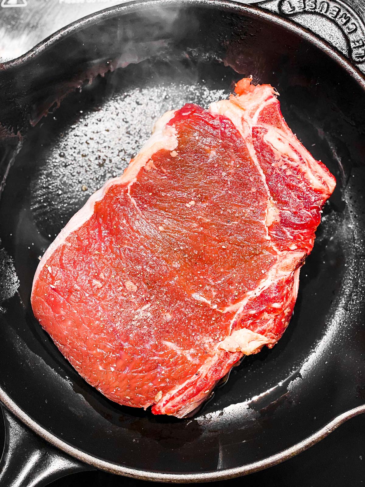 Cast Iron Pan-Seared Steak (Oven-Finished) Recipe