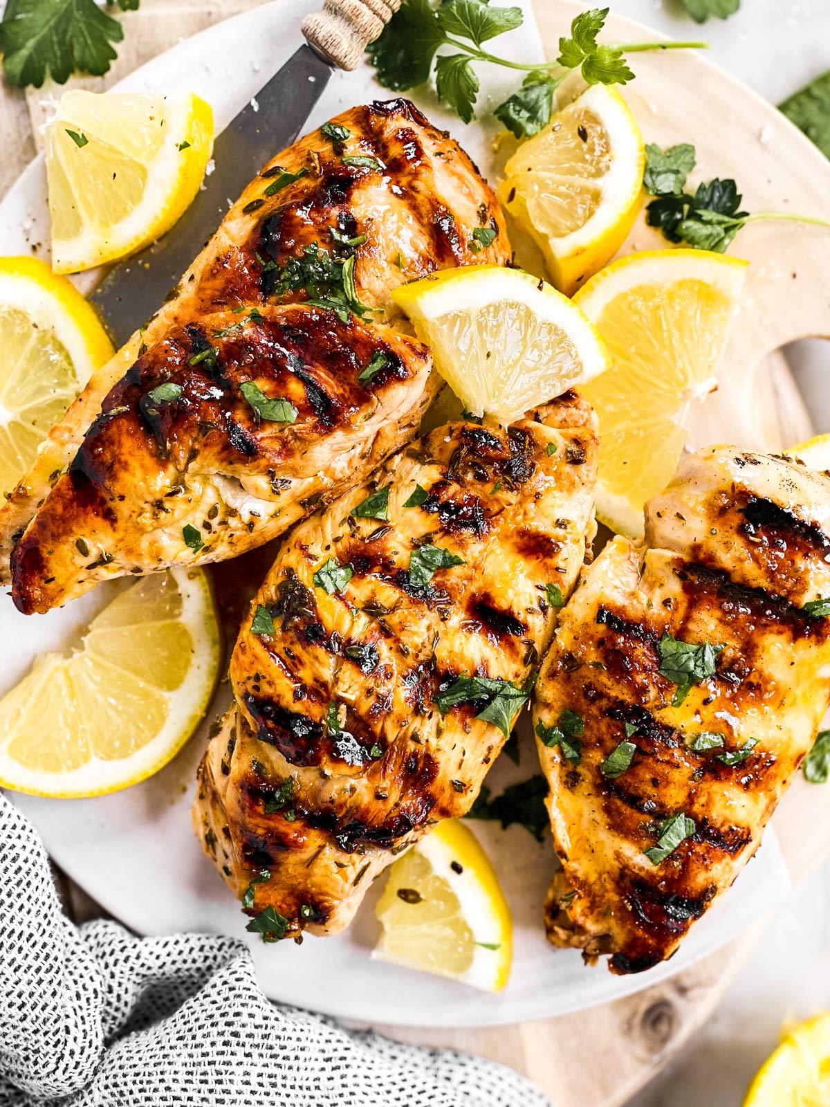 Simple Lemon Herb Marinade - Plays Well With Butter