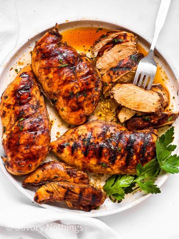 Balsamic Chicken Marinade Recipe - Savory Nothings