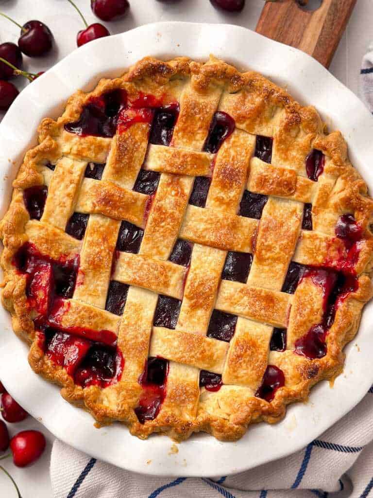 Classic Cherry Pie Recipe - Savory Nothings