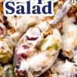 Grape Salad Recipe Image Pin