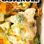 Broccoli Casserole Recipe Image Pin