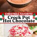 Crockpot Hot Chocolate Recipe Image Pin