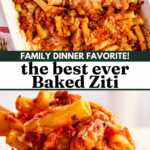 Baked Ziti with Sausage Pin