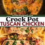 Crockpot Tuscan Chicken Pin