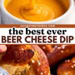 Beer Cheese Dip Recipe Image Pin