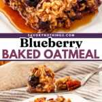 Blueberry Baked Oatmeal Pin