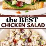 Chicken Salad Recipe Image Pin