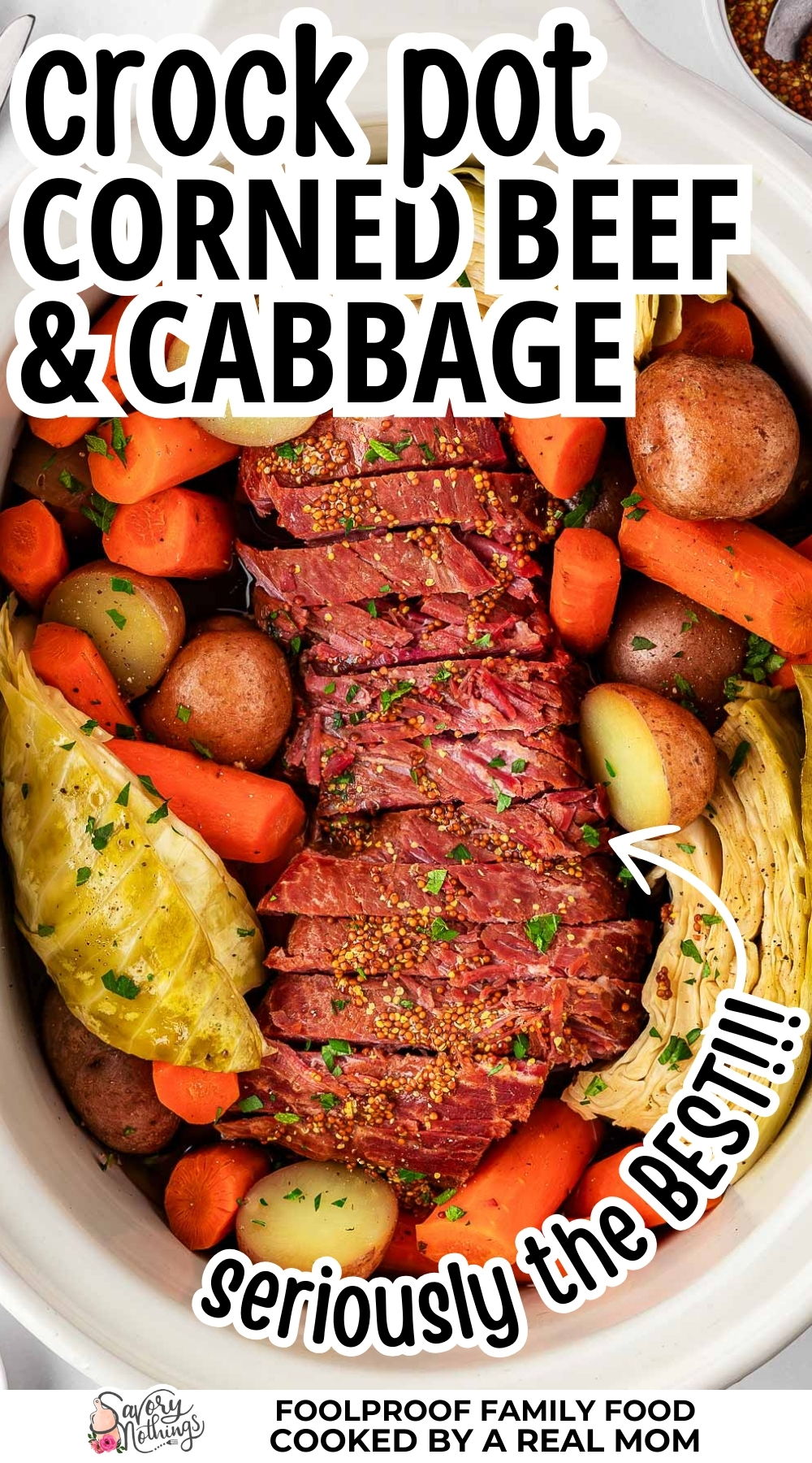 Crockpot Corned Beef and Cabbage Pin