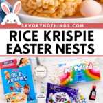 Rice Krispie Easter Nests Pin